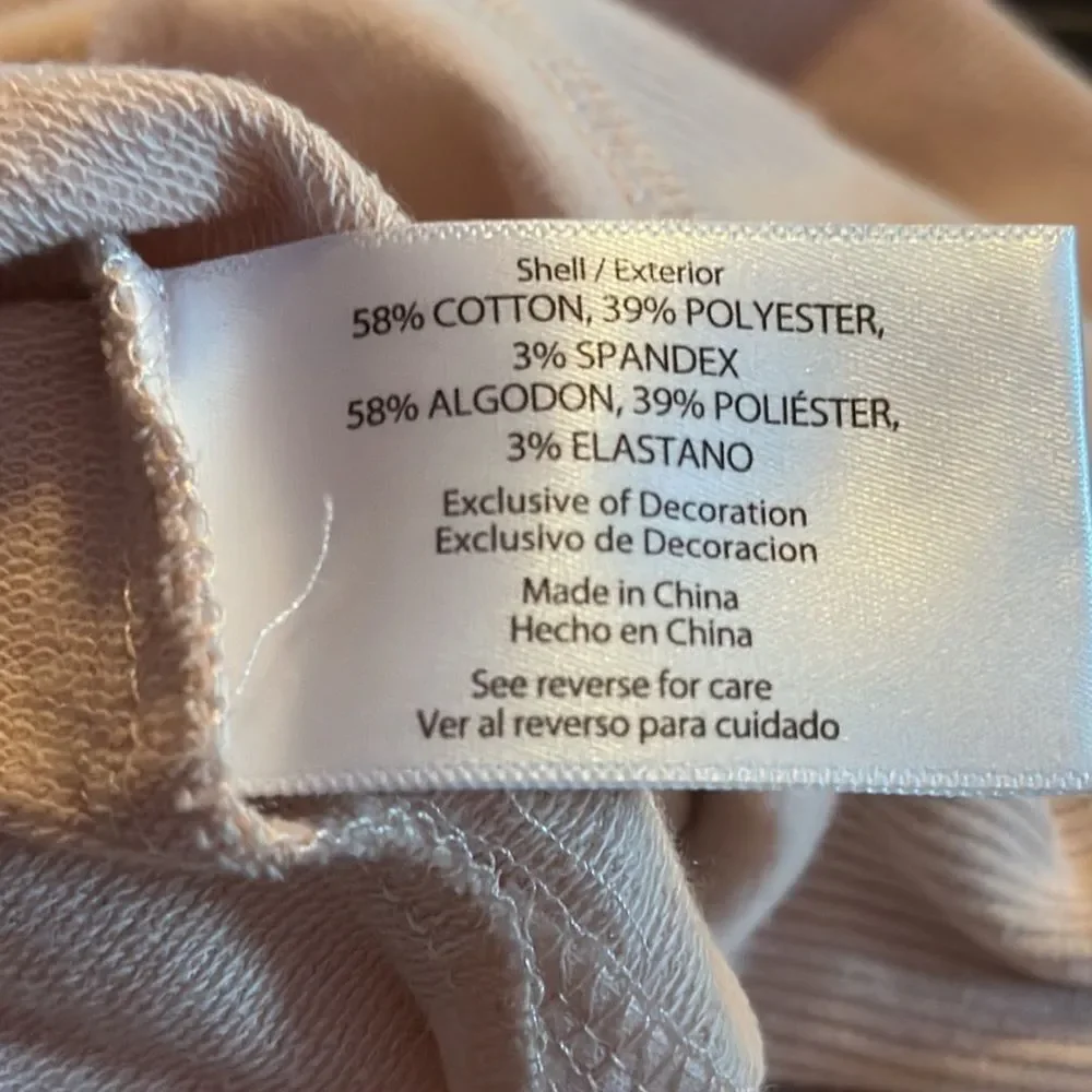 WildFox “But First Cocktails” Women’s Pullover Sweatshirt Size S Pink